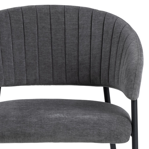 Chair Ann, grey/black