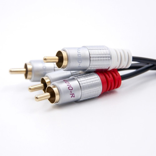 Qoltec Cable 2xRCA male 2xRCA male