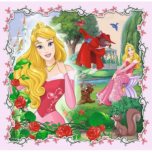 Trefl Children's Puzzle Disney Princess 3in1 3+