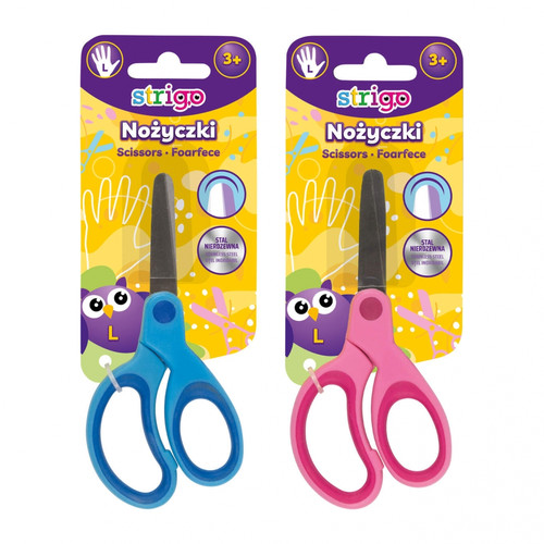 School Scissors for Left-Handed 13cm, 1pc, assorted colours