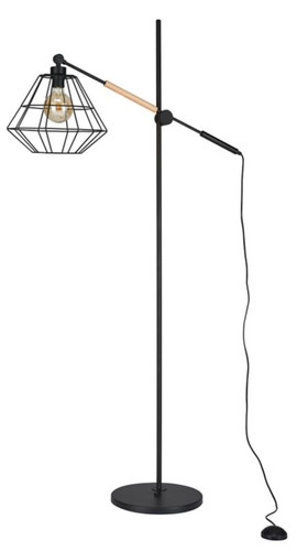 Floor Lamp Boogie 1 x 60 W E27, black