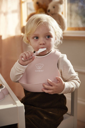 BABYBJORN Mealtime Set, Powder Pink