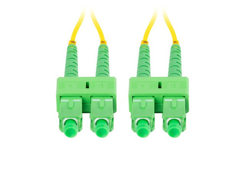 Lanberg Fiber Optic Patchcord Sm Sc/Apc-Sc/Apc Duplex 3.0mm 2m, yellow