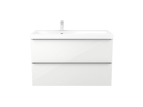 Wall-mounted Basin Cabinet GoodHome Imandra 100cm, white