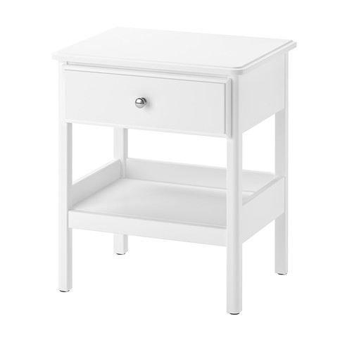 TYSSEDAL Nightstand, white, 51x40 cm