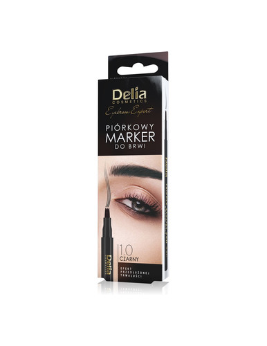 Delia Cosmetics Eyebrow Triple Stylist Pen Brow Tint Black