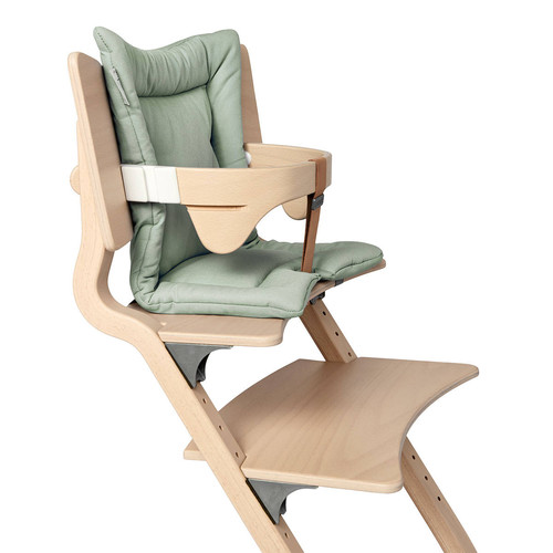 LEANDER Cushion for CLASSIC™ high chair, sage green