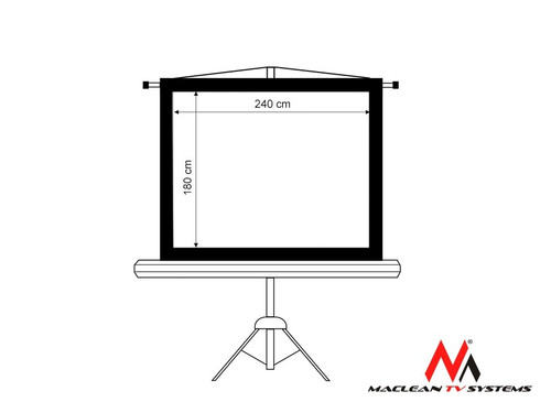 MacLean Projection Screen MC-608