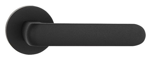 Gamet Door Handle Organic, matt black