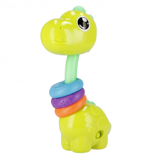 Bam Bam Musical Toy Dino, 1pc, assorted colours, 3m+