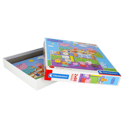 Clementoni Children's Puzzle Peppa Pig 2x60 5+