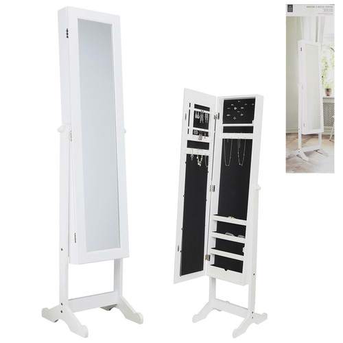 Mirror with Jewellery Organizer Hermosa XL