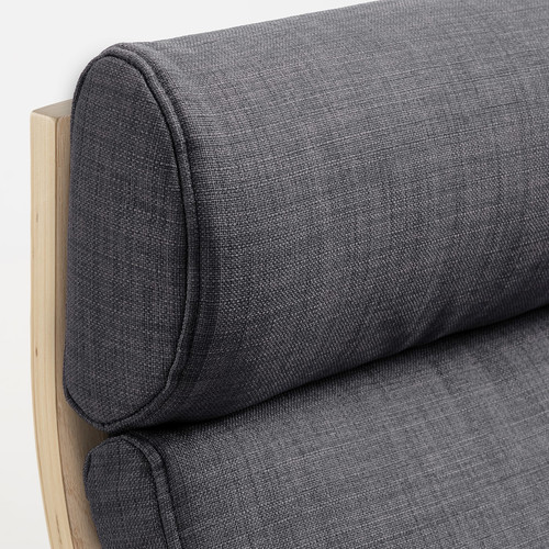 POÄNG Armchair cushion, Skiftebo dark grey