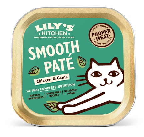 Lily's Kitchen Cat Food Chicken & Game Paté/Hunter's Hotpot 85g