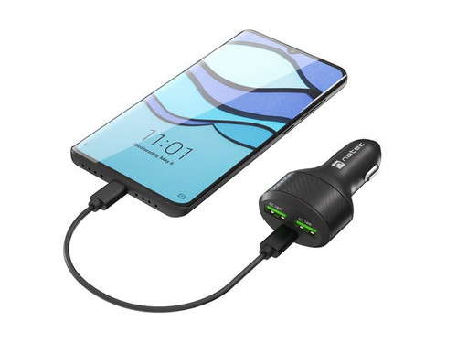 Natec Car Charger 2x USB 1x USB-C QC 3.0