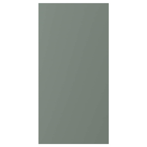BODARP Door, grey-green, 40x80 cm