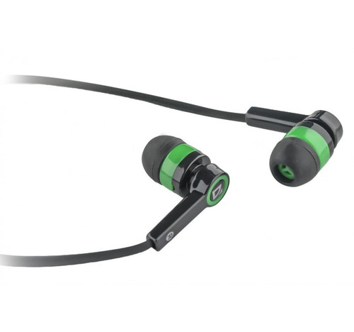 Defender Earphone Pulse 420, black/green