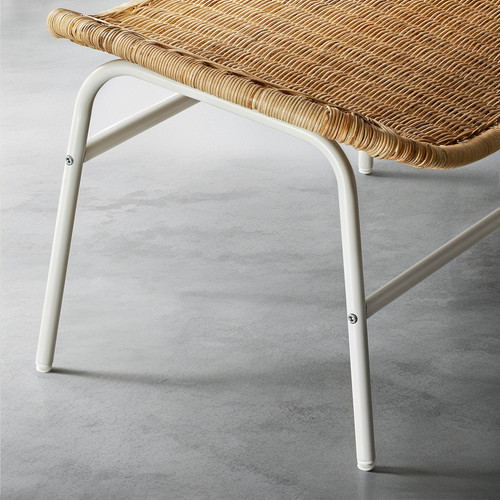 FRYKSÅS Footstool, rattan