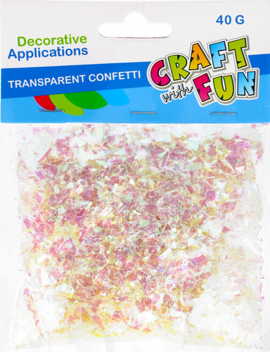 Decorative Transparent Confetti 40g