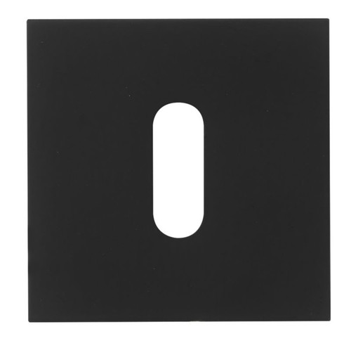 Door Escutcheon Verso Qubik, black