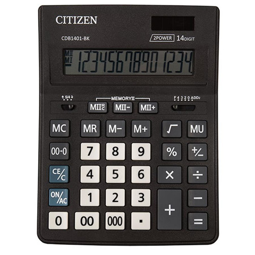 Citizen Economic Calculator CDB-1401BK