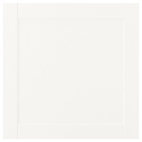 SANNIDAL Door, white, 60x60 cm