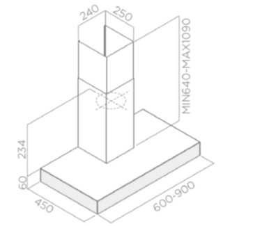 Turboair Hood SOFIA IX/A/60