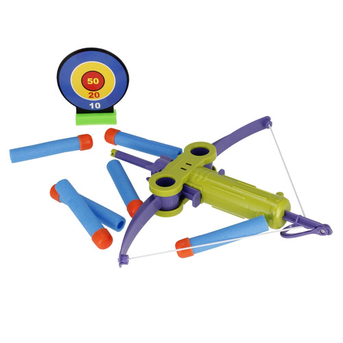 Bow Foam Shoot Slingshot, assorted colours, 3+