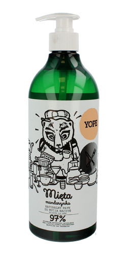 YOPE Natural Dishwashing Liquid Mint 750ml