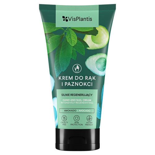 Vis Plantis Intensively Regenerating Hand & Nail Cream Avocado Vegan 75ml