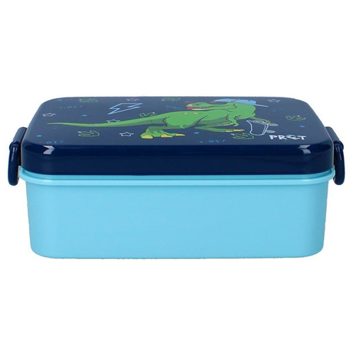 PRET Lunch Box Dino T-Rex Navy