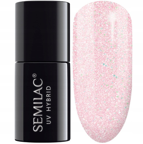 SEMILAC UV Gel Polish 164 Pink Crystals - 7 ml