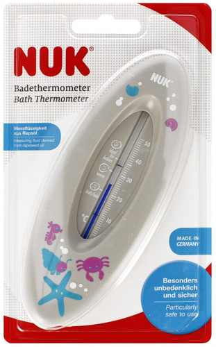 NUK Bath Thermometer Ocean, grey