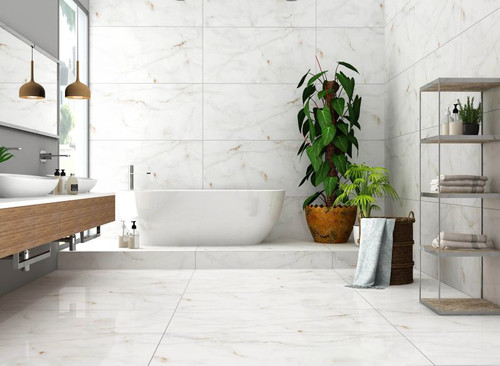 Gres Tile Wall/Floor Logan Snow 60 x 120 cm, 1.44 m2