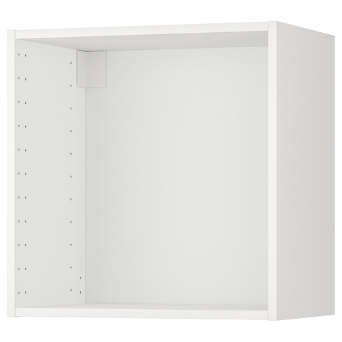 METOD Wall cabinet frame, white, 60x37x60 cm