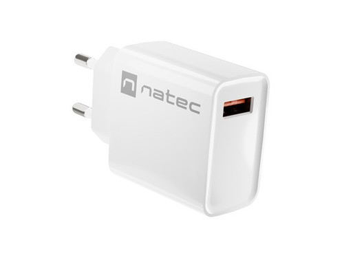 Natec USB Wall Charger EU Plug Ribera EU Plug 1x USB-A, black