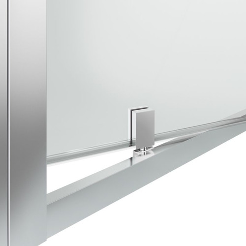 GoodHome Pivot Shower Door GoodHome Beloya 90 cm, chrome/transparent