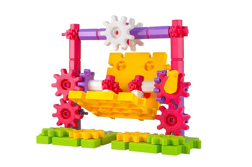 Korbo Construction Blocks Pink 110 4+