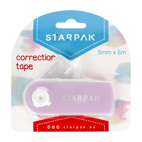 Starpak Correction Tape 5mm x 6m, pink