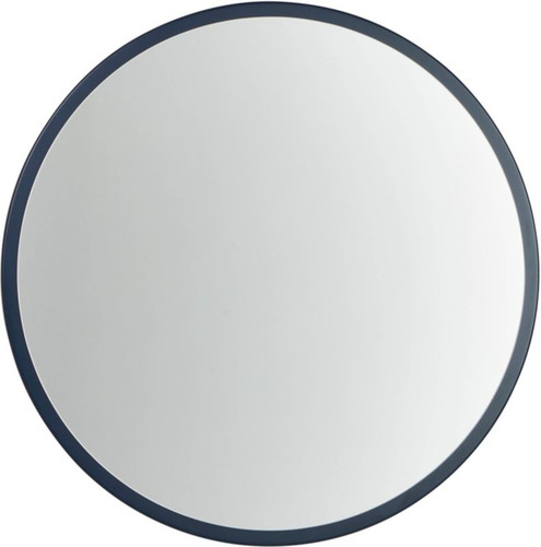 Mirano Round Mirror Azzura 60 cm, navy blue