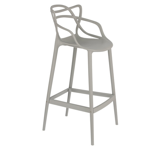 Bar Stool Lexi, grey