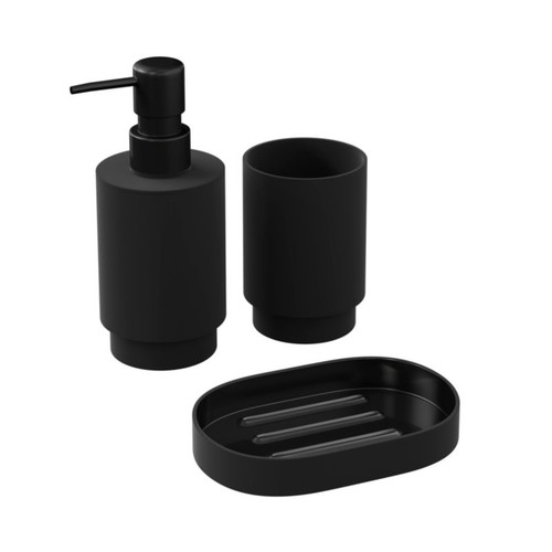 GoodHome Soap Dispenser Kina, black