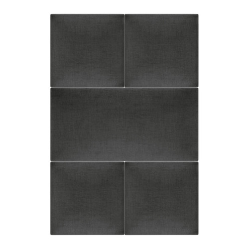 Upholstered Wall Panel Rectangle Stegu Mollis 60x30cm, graphite