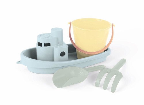 Dantoy Sand Playset with Boat, pastel, 2+