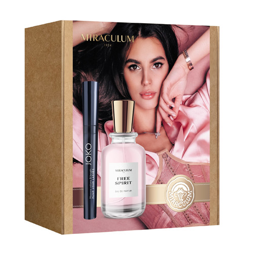 MIRACULUM Gift Set Gold - EDP Free Spirit + Mascara Pump Your Lashes