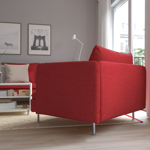 SÖDERHAMN Armchair, Tonerud red