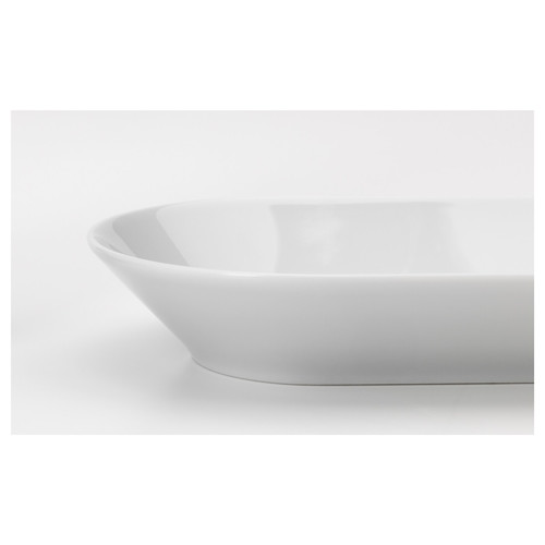 IKEA 365+ Serving plate, white, 38x22 cm