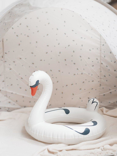 Vanilla Copenhagen Inflatable Swim Ring for Children Swan White