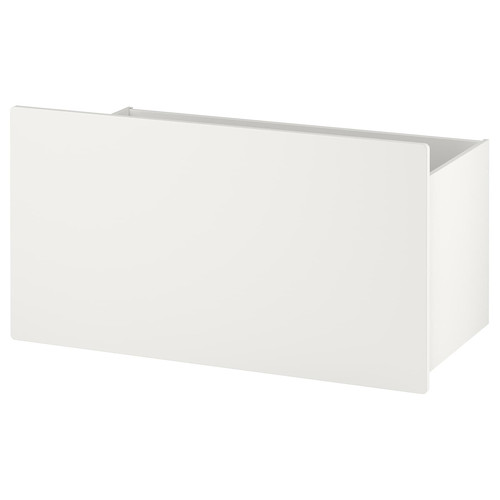 SMÅSTAD Box, white, 90x49x48 cm