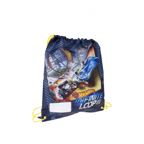 Drawstring Bag School Shoes/Clothes Bag Hot Wheels